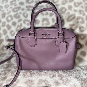 Lilac Coach Purse/Crossbody